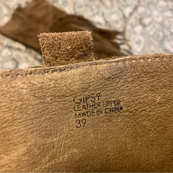 NWT ASH. Gipsy Boho Fringe Suede Leather Knee High Boots Women’s Sz 39 - Picture 13 of 14